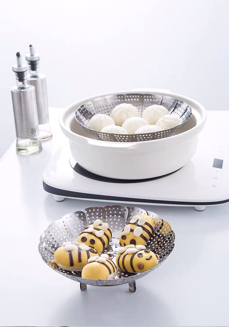 Panier vapeur inox