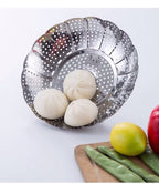 Panier vapeur inox