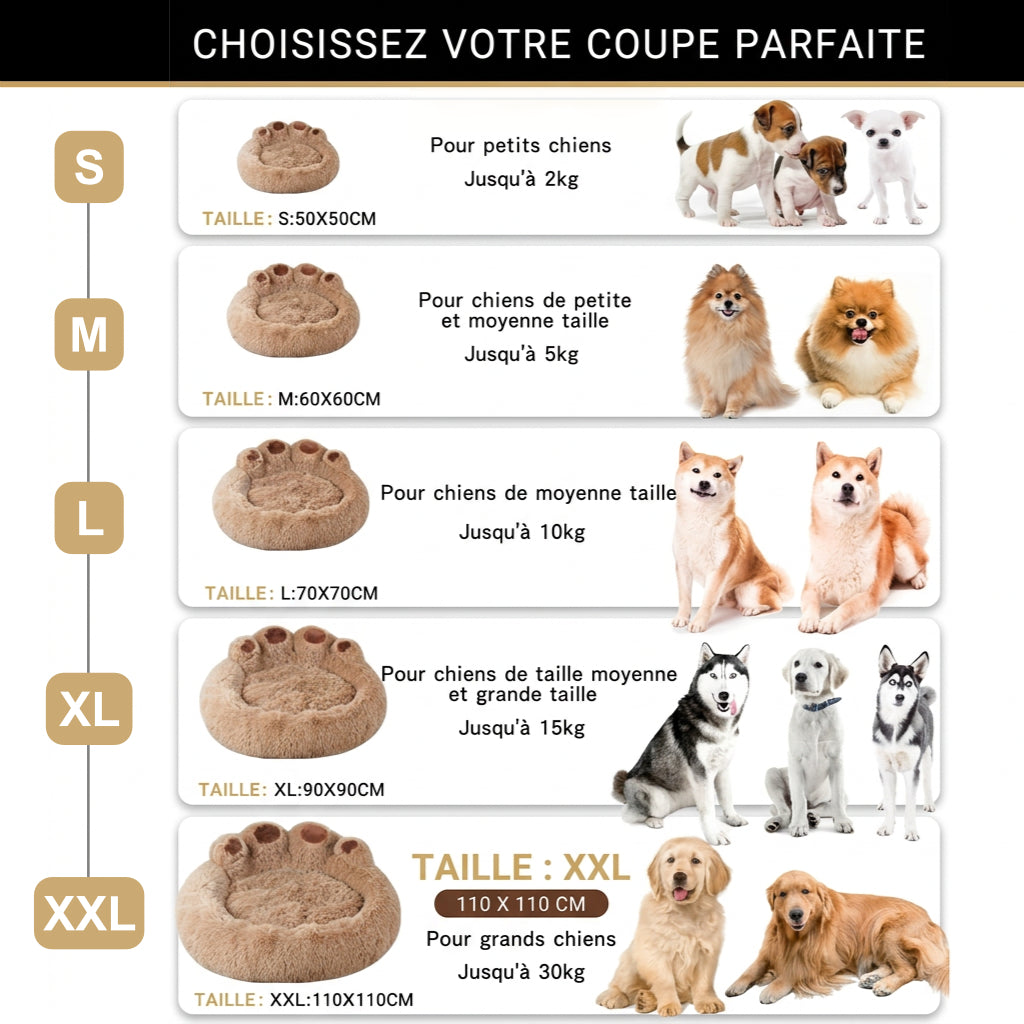 Panier chien design
