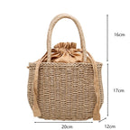 Sac voyage en panier