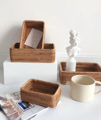 Panier de rangement rectangulaire
