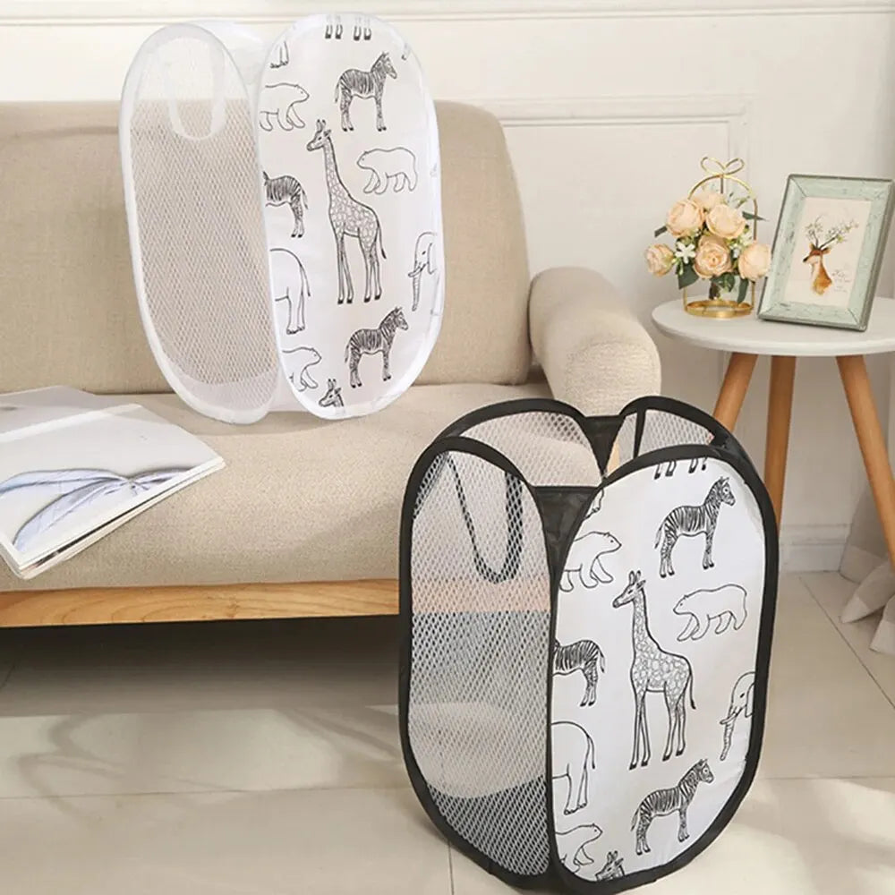 Panier de rangement en tissu pour bébé