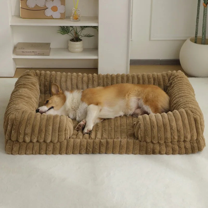 Panier pour chien anti stress déhoussable