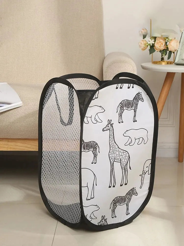 Panier de rangement en tissu pour bébé