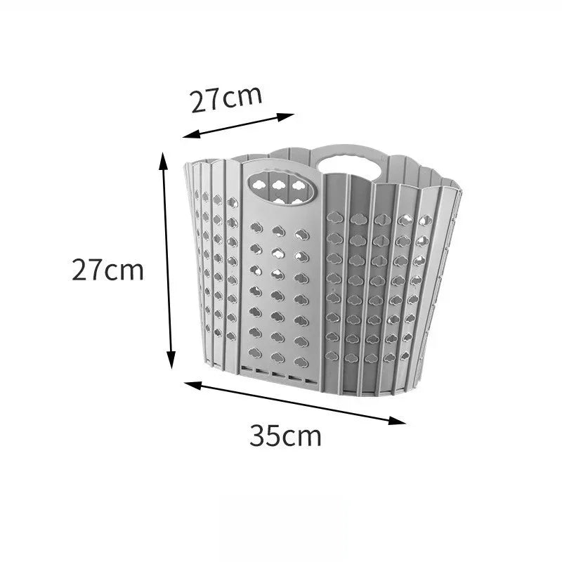 Panier à linge sale en plastique