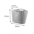Panier à linge sale en plastique
