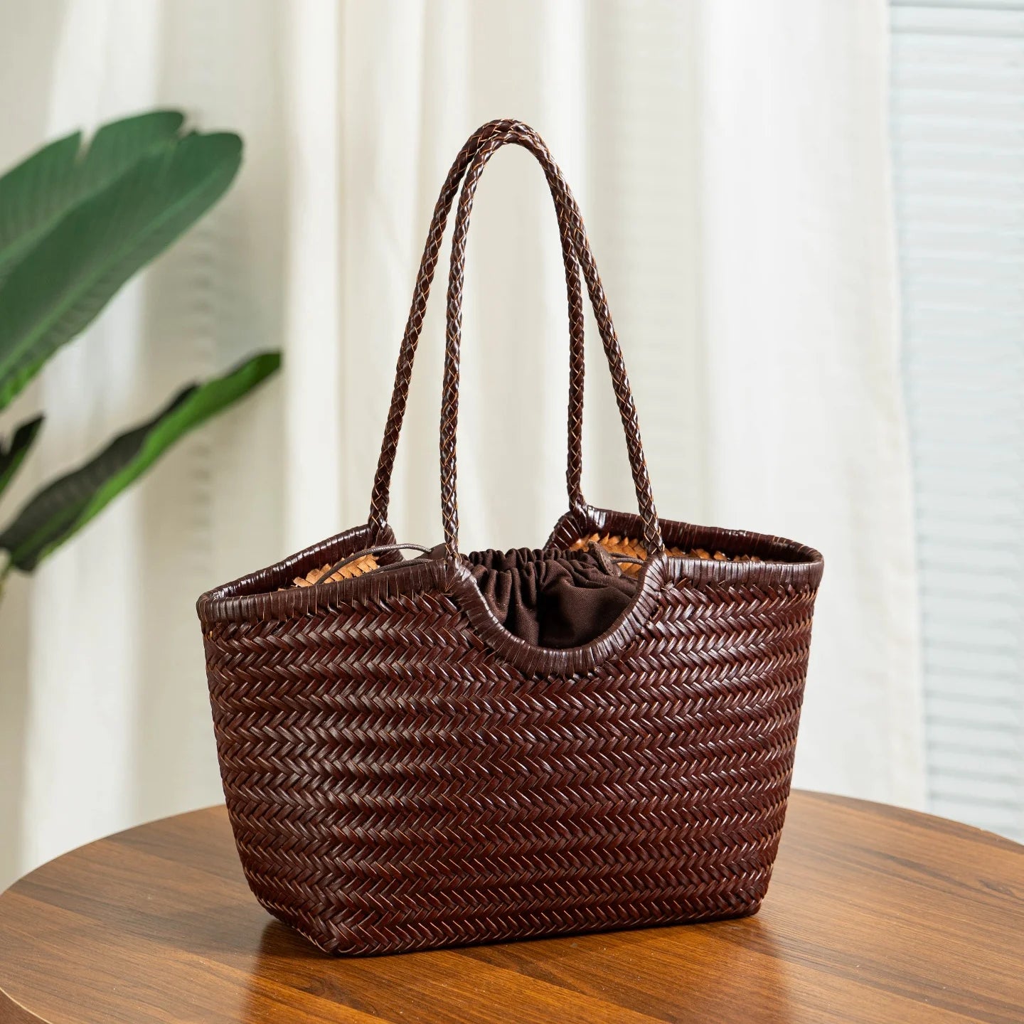Sac à main panier pour femme