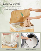Panière à linge double