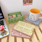 Panier de rangement pliable