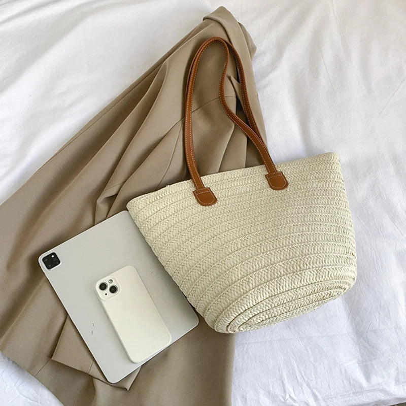 Sac panier osier chic