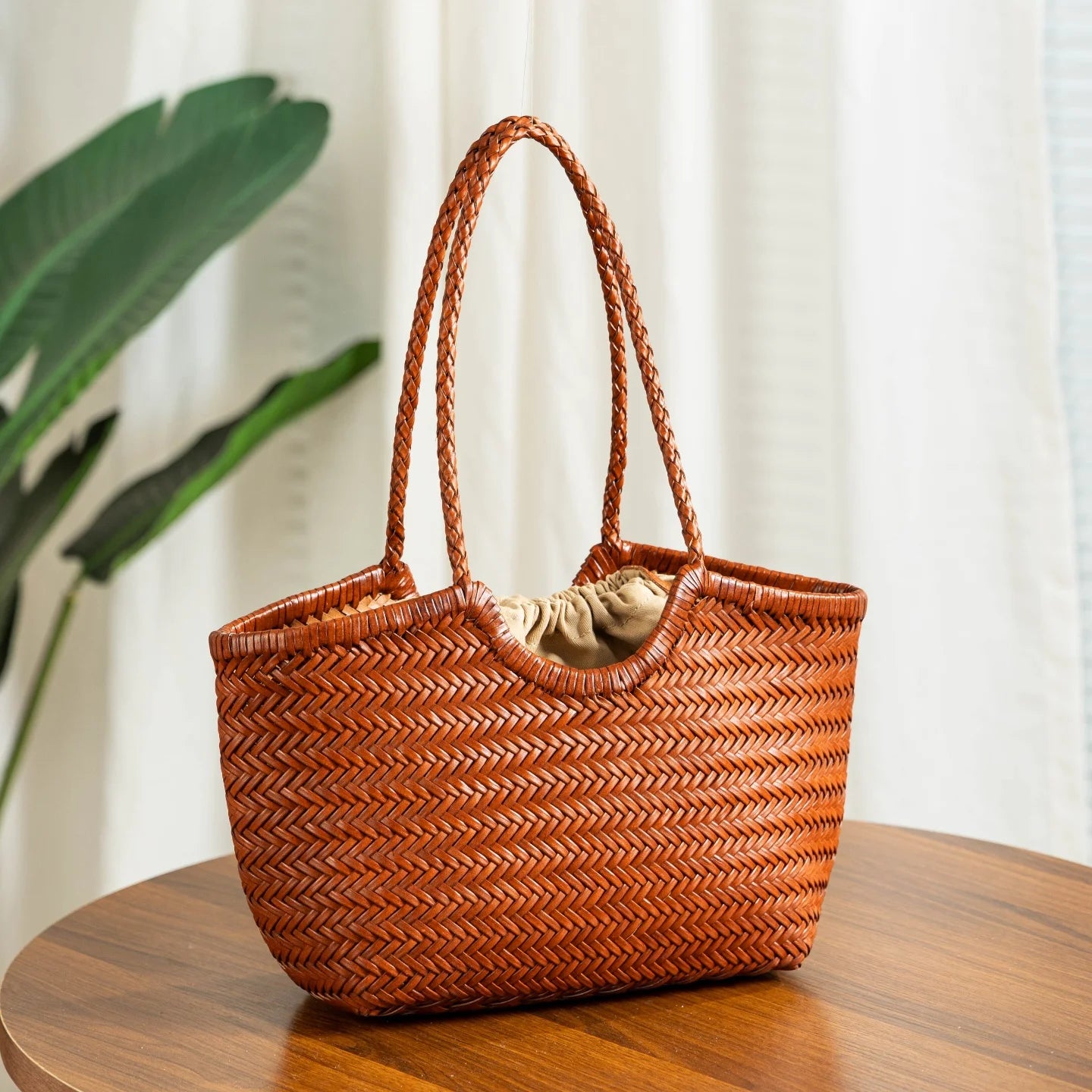 Sac à main panier pour femme