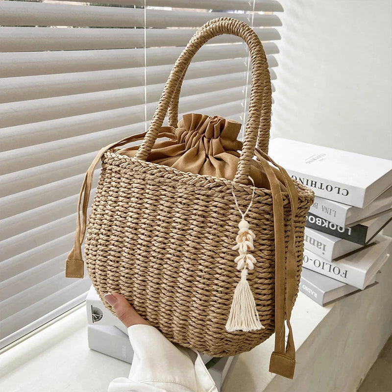 Sac voyage en panier
