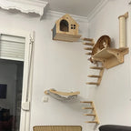 Panier mural pour chat