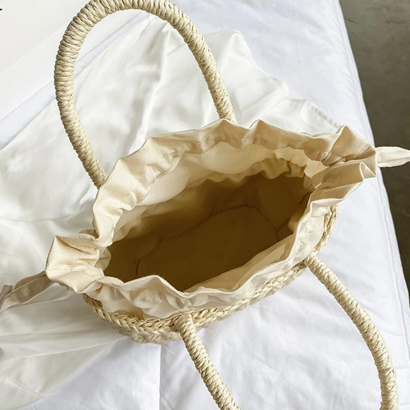 Sac voyage en panier