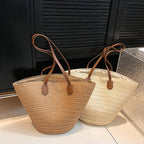 Panier sac en osier