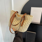 Sac panier en paille