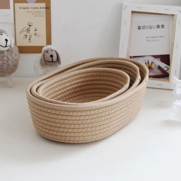 Panier de rangement en tissu