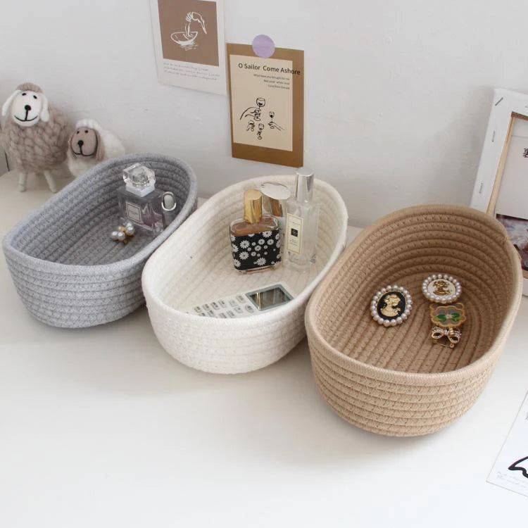 Panier de rangement en tissu