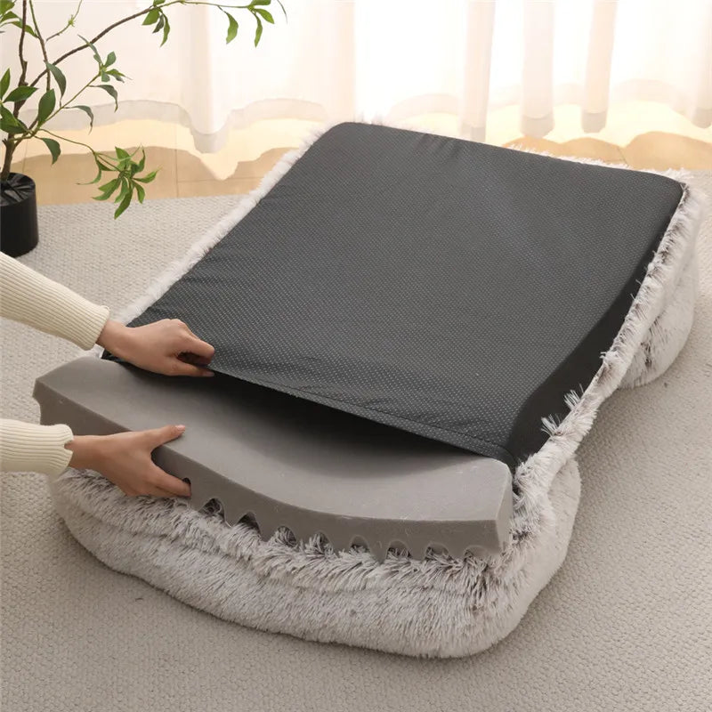 Panier pour chien à mémoire de forme