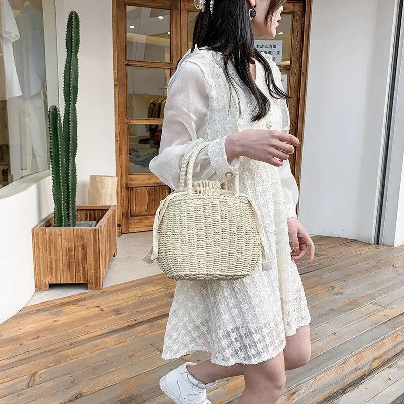 Sac voyage en panier