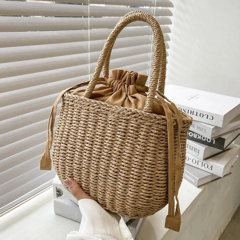 Sac voyage en panier