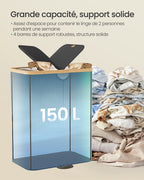 Double panier à linge