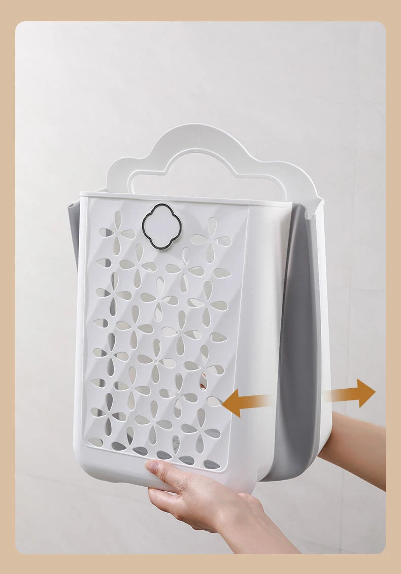 Panière à linge en plastique