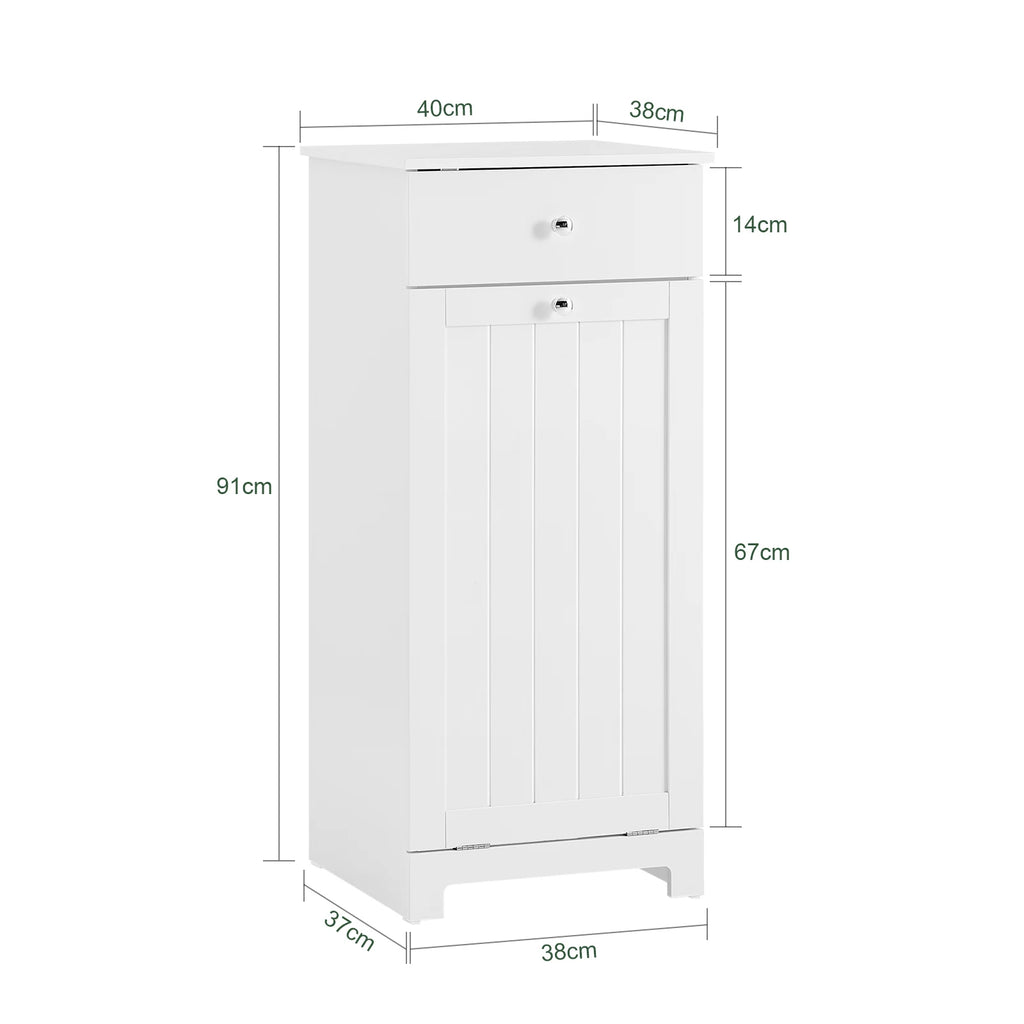Meuble panière à linge