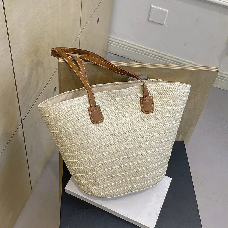Sac panier osier chic