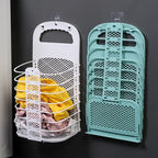 Panier à linge mural