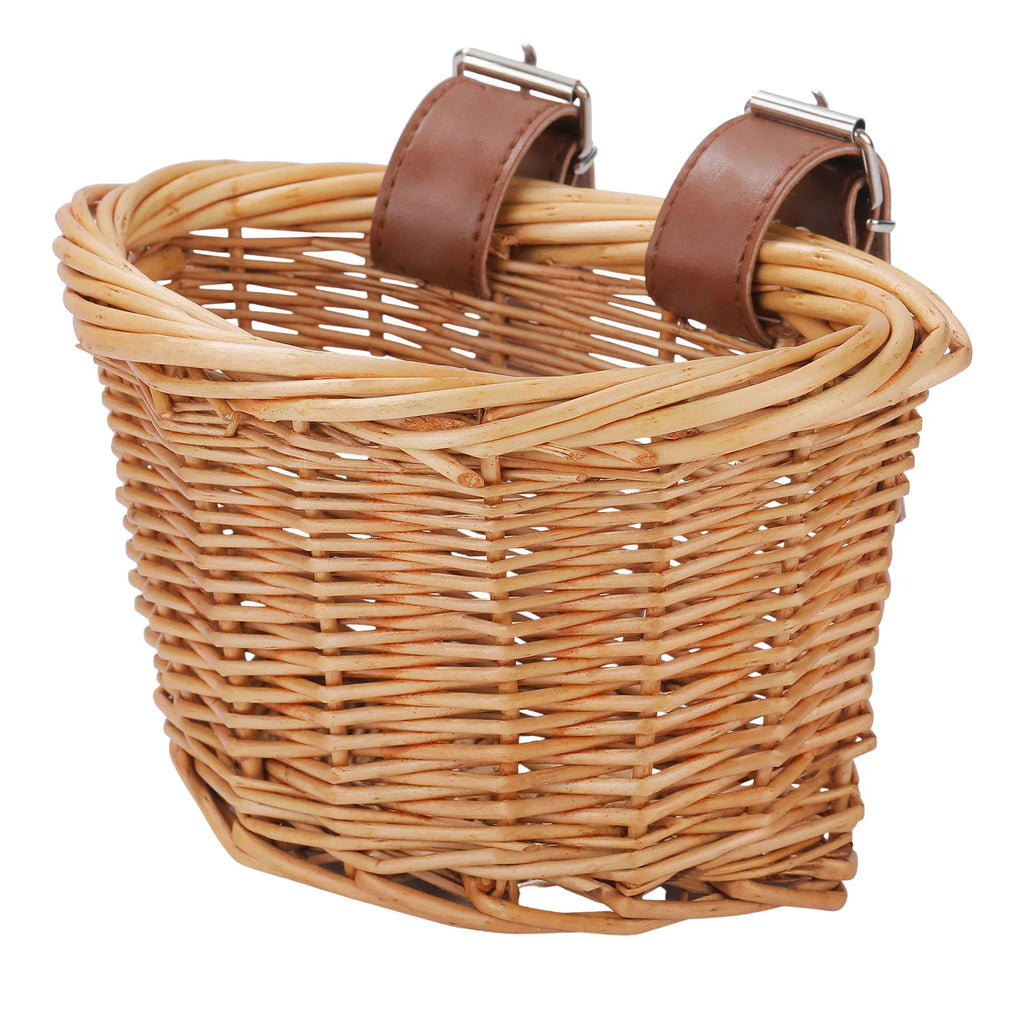 Panier en osier vélo pour enfant