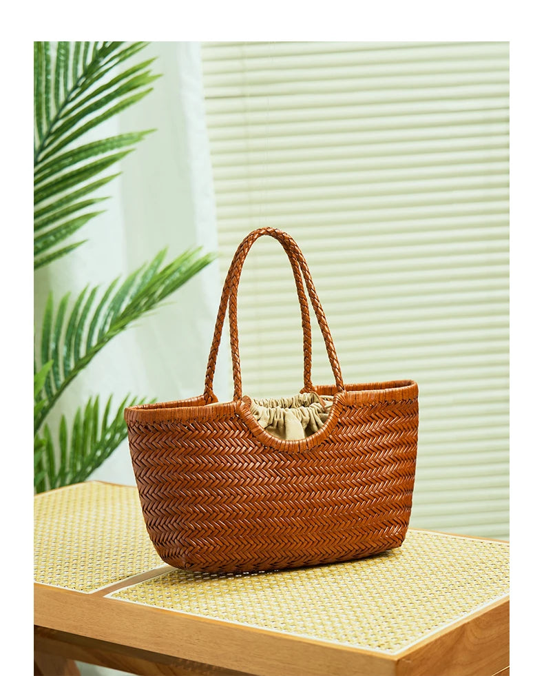 Sac à main panier pour femme