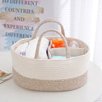Panier à langer en osier