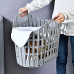 Panier à linge sale en plastique