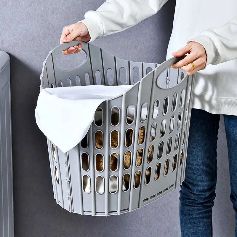 Panier à linge sale en plastique
