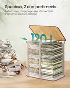 Panière à linge double