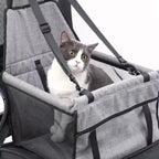 Panier de transport pour chien en voiture