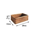 Panier de rangement rectangulaire