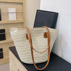 Sac panier osier chic
