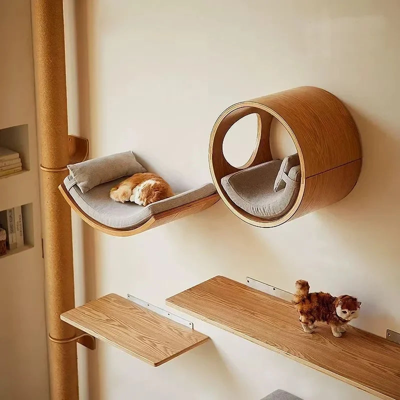 Panier mural pour chat