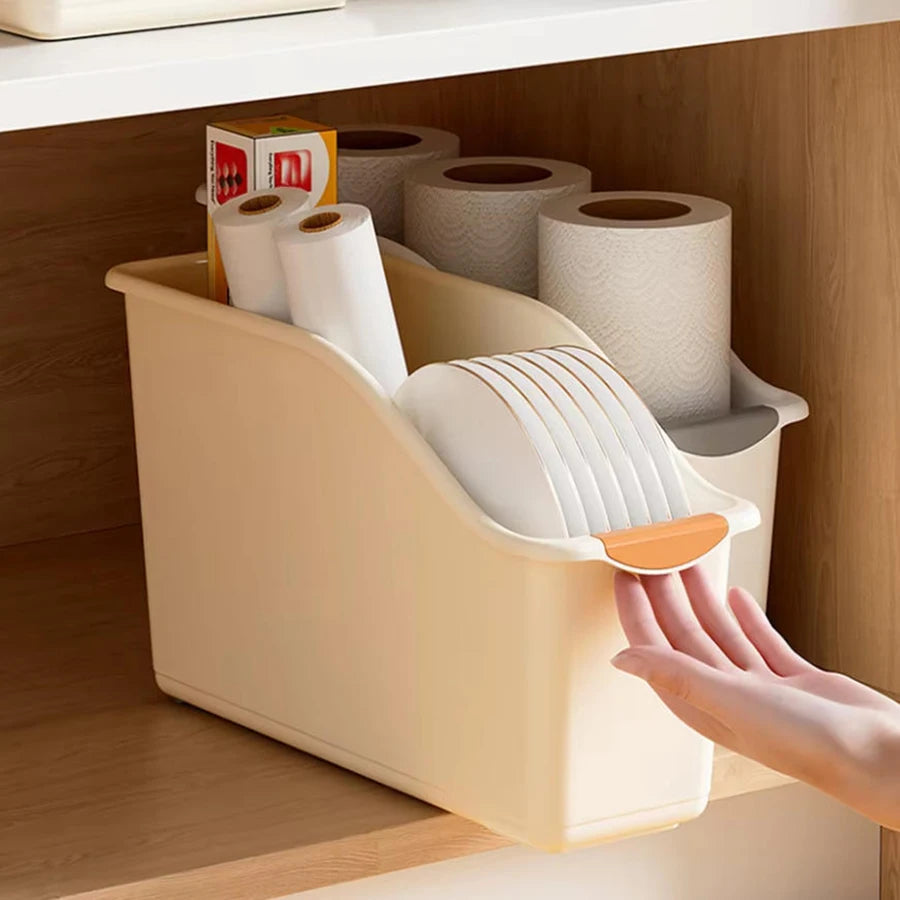 Panier de rangement en plastique