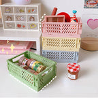 Panier de rangement pliable