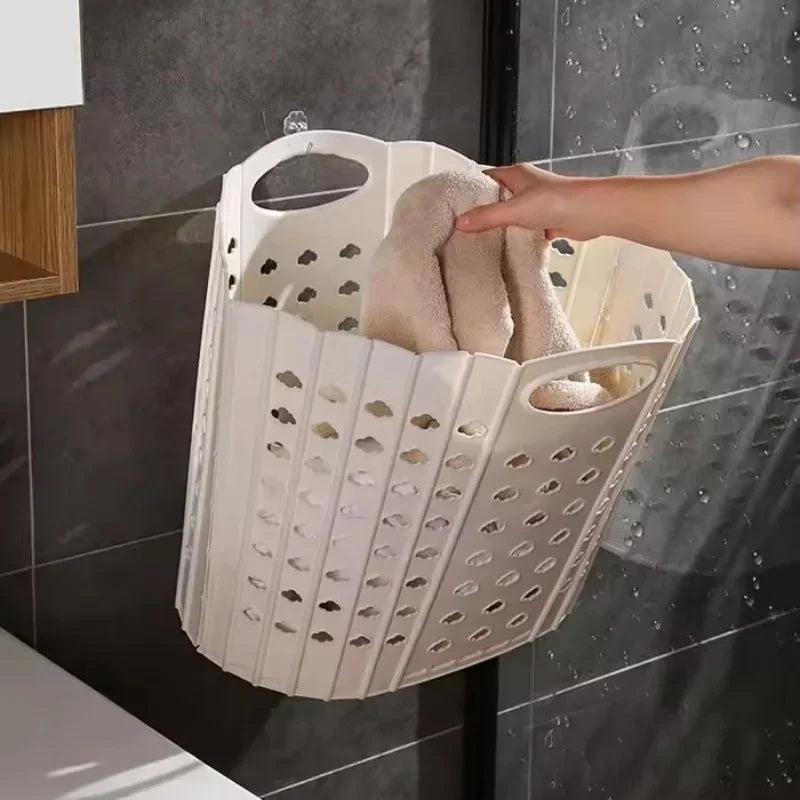 Panier à linge sale en plastique