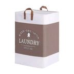 Panière à linge rectangulaire