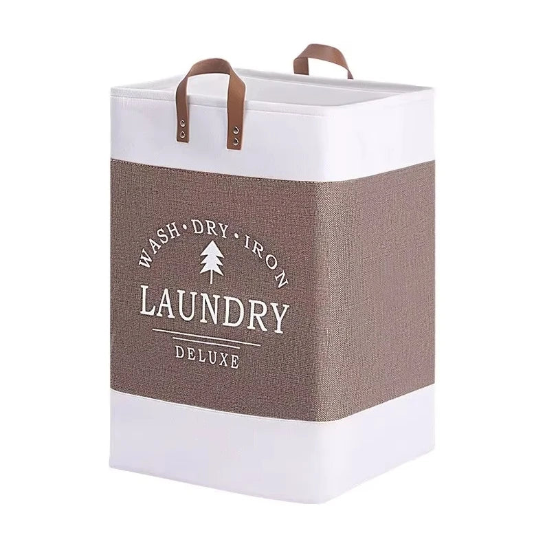 Panière à linge rectangulaire