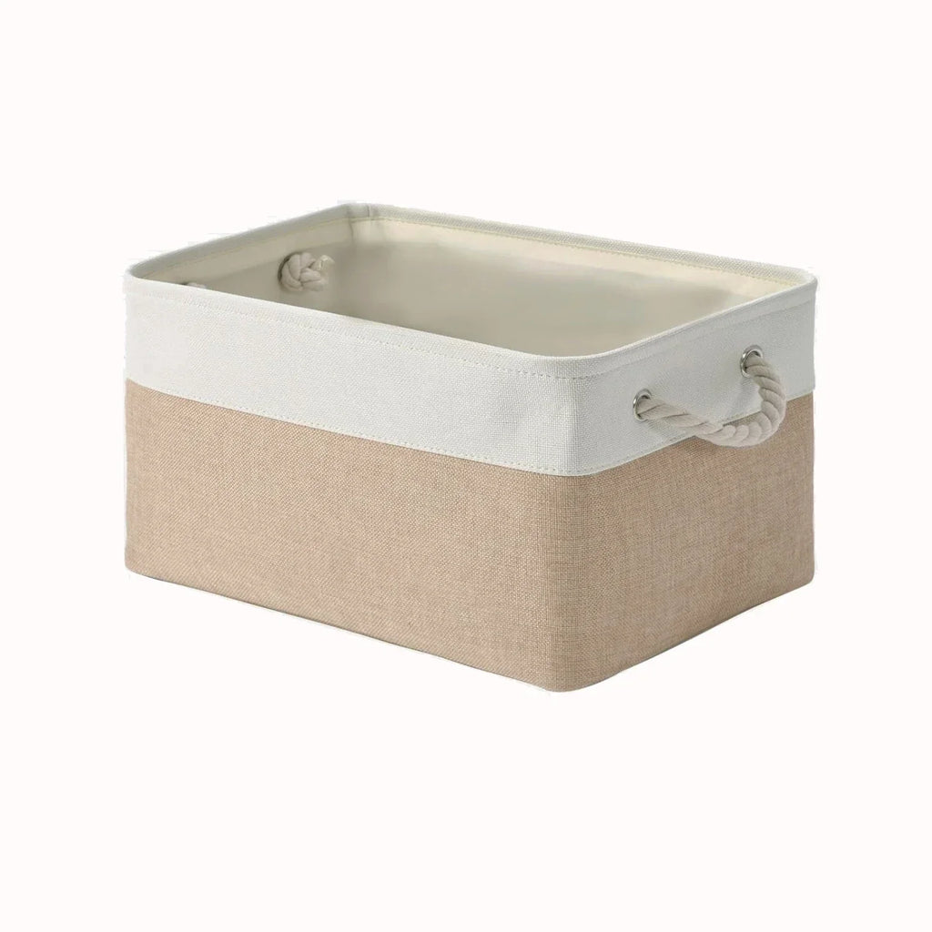 Grand panier de rangement rectangulaire