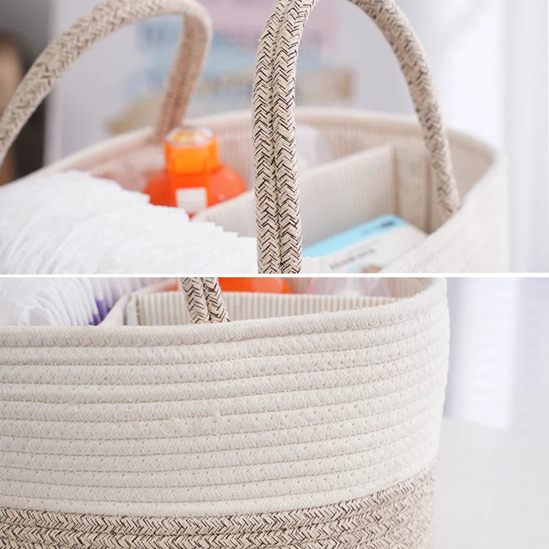 Panier de rangement pour bébé et table à langer