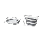 Panier à linge plastique pliable