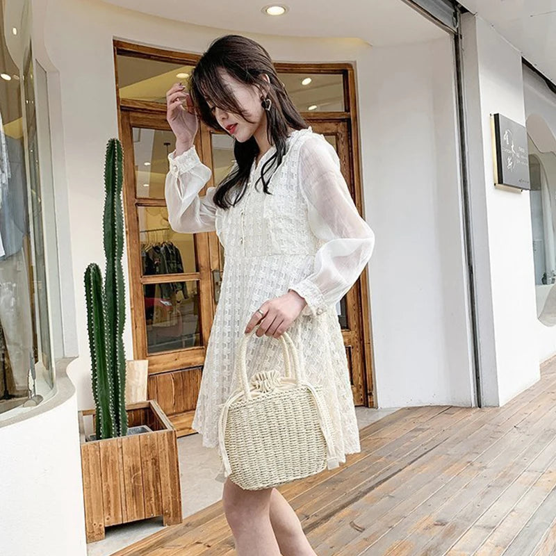 Sac voyage en panier