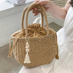 Sac voyage en panier